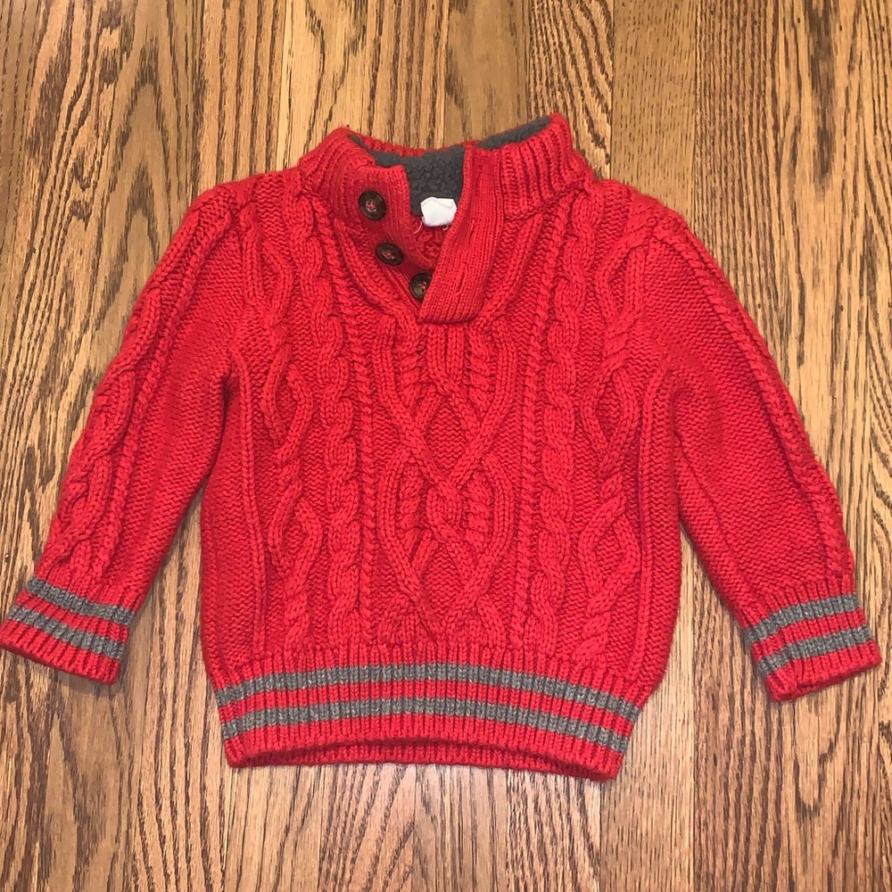 Baby GAP Chunky Cable Knit Sweater